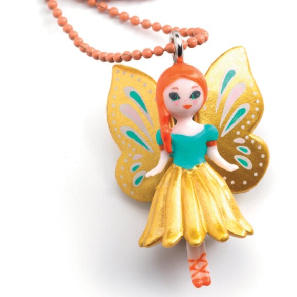 Djeco Lovely Charms Necklace Butterfly New in Box - Picture 7 of 12